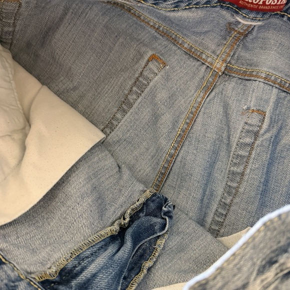 Aeropostale Men's Straight Leg Jeans Light Wash Denim 100% Cotton Size 36x34 - Picture 10 of 14